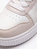 Women’s Panelled Lace-Up Platform Sneakers