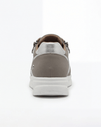 Women’s Lace-Up Sneakers with Side Zip