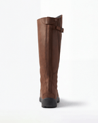 Women’s Waterproof Knee-High Buckle Boots with Lug Sole