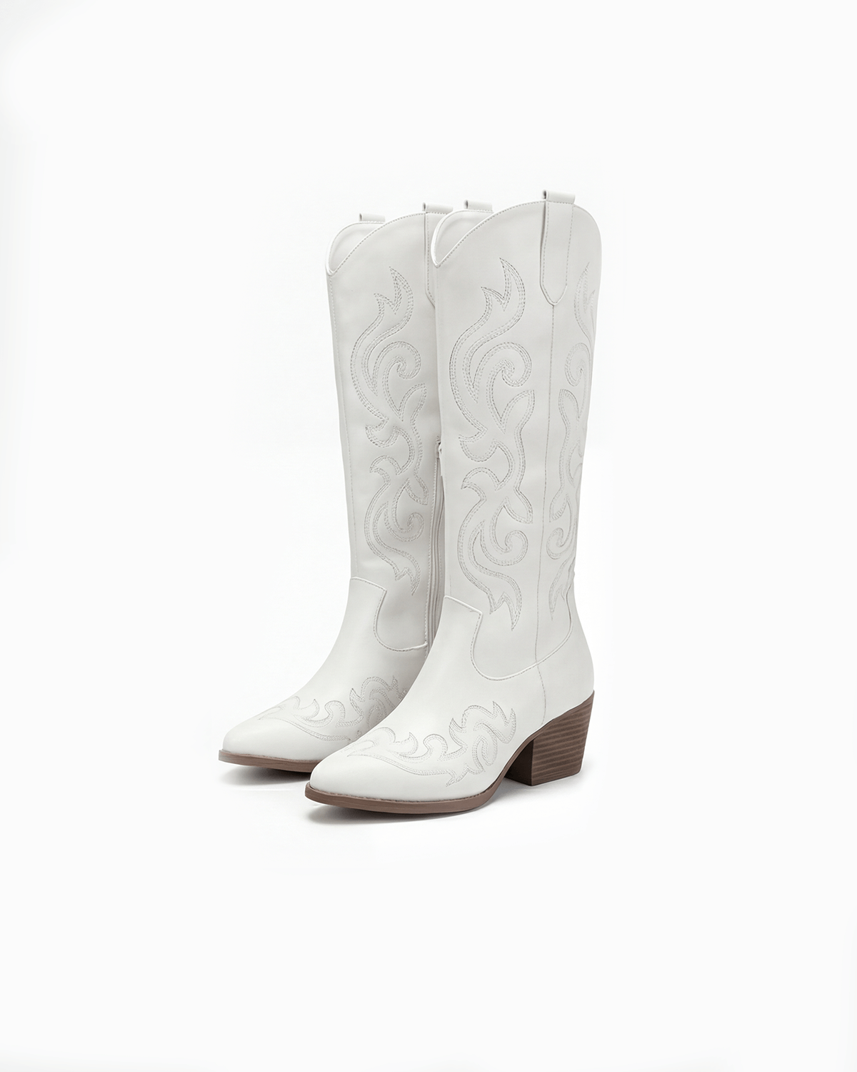 Women’s Western Stitch Knee-High Heeled Boots