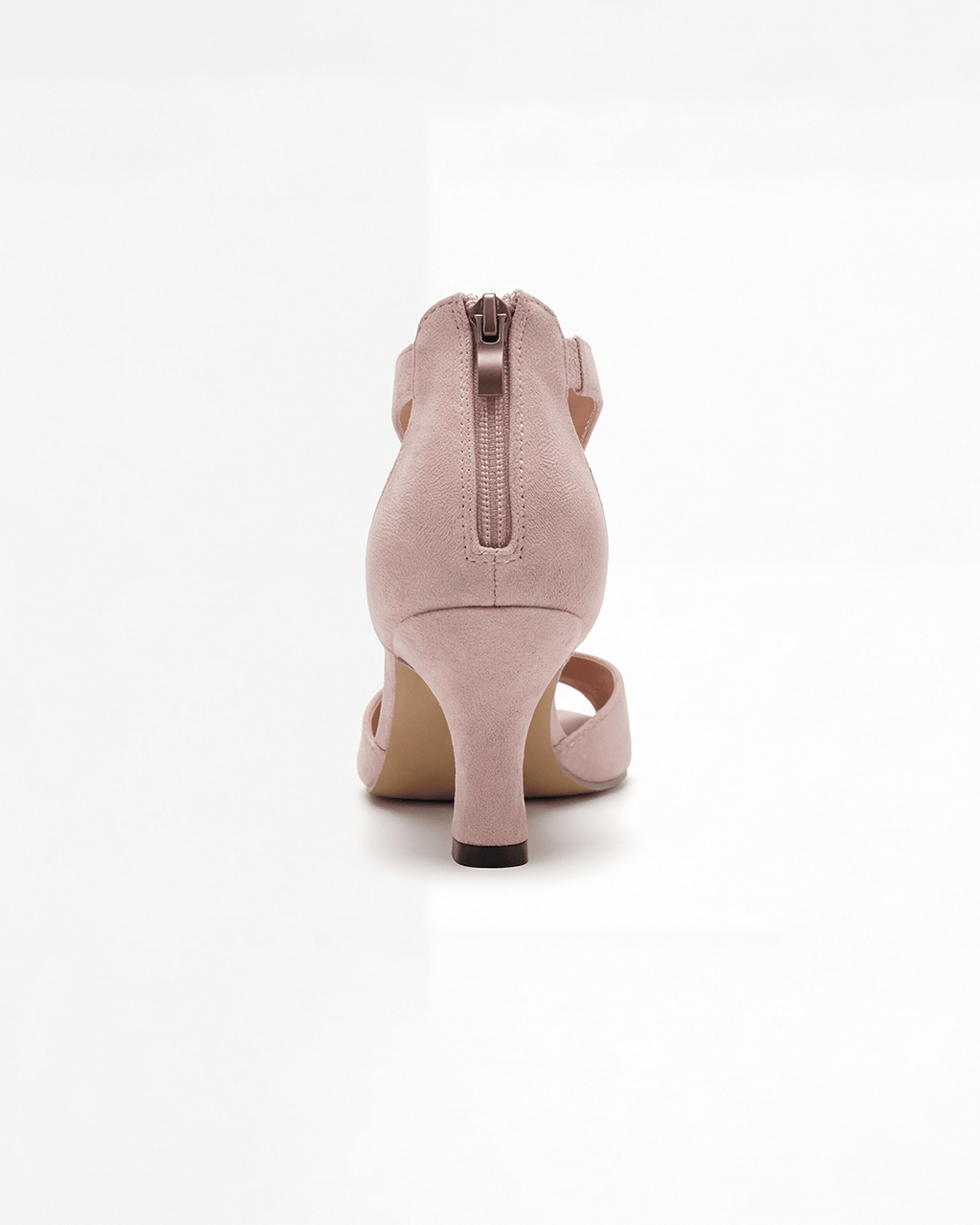 Women’s Cutout Peep-Toe Block Heel Pumps
