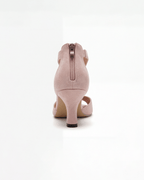Women’s Cutout Peep-Toe Block Heel Pumps
