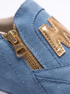 Women’s Side-Zip Slip-On Fashion Sneakers