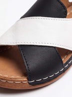 Women’s Cross-Strap Wedge Platform Sandals