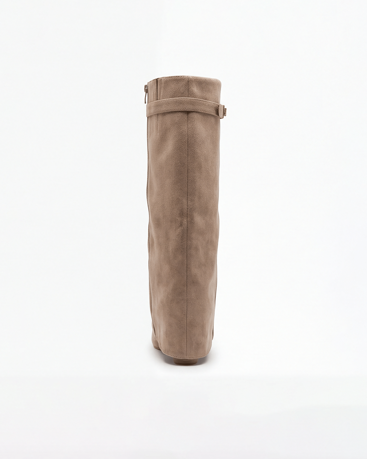 Women’s Suede-Look Knee-High Pointed-Toe Boots