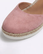 Women’s Closed-Toe Espadrille Slingback Platform Wedge Sandals