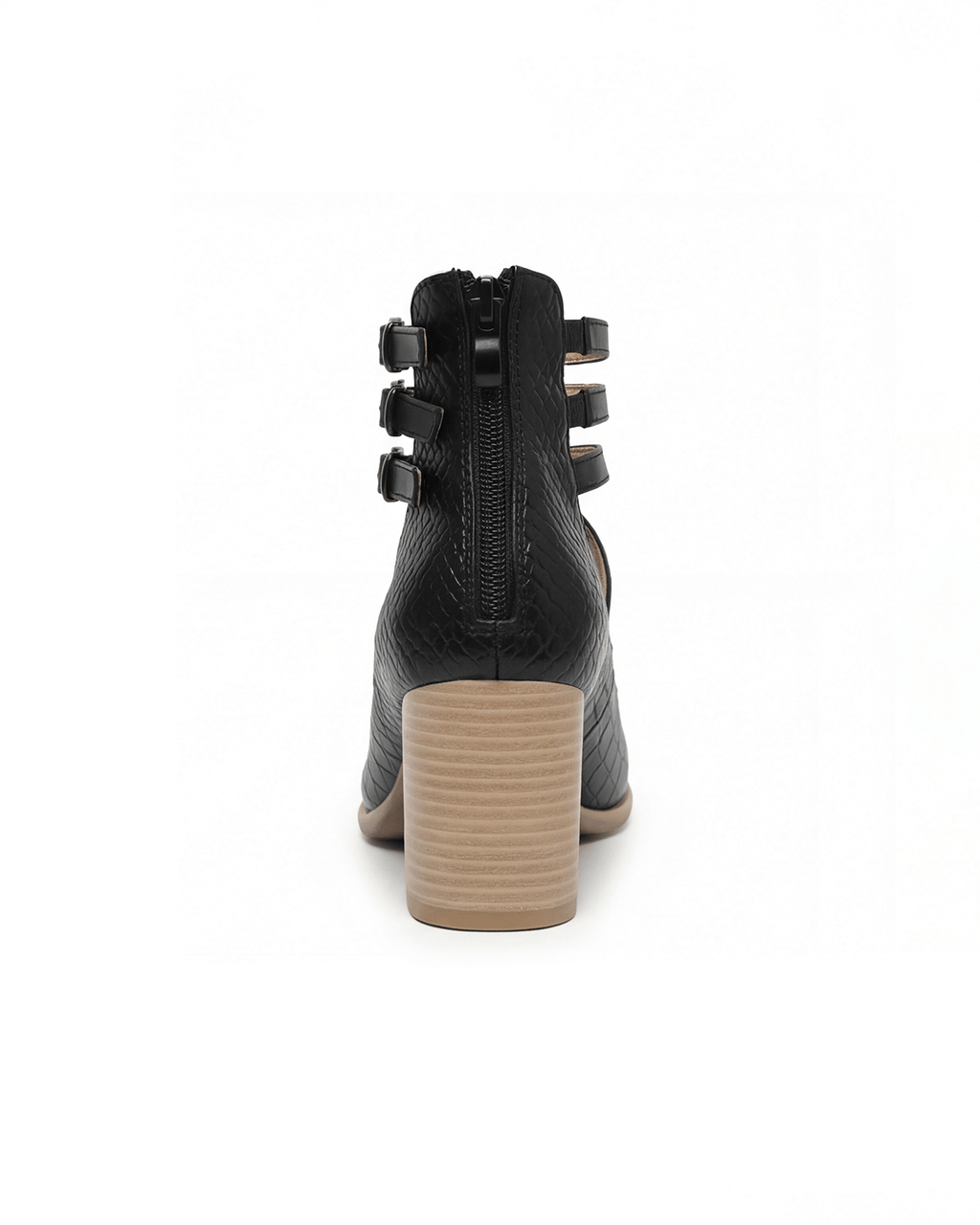 Women’s Triple-Strap Block Heel Pumps