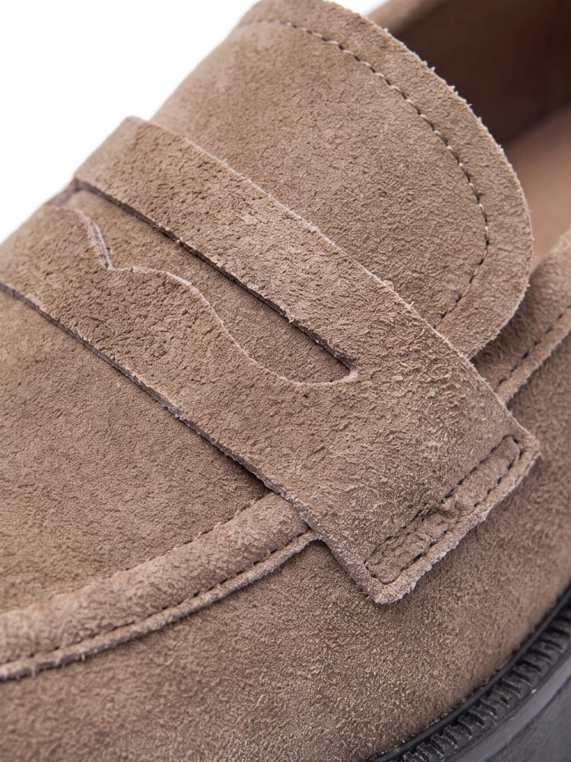Women’s Chunky Lug-Sole Penny Loafers