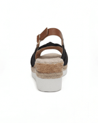 Women’s Knotted Slingback Platform Wedge Sandals
