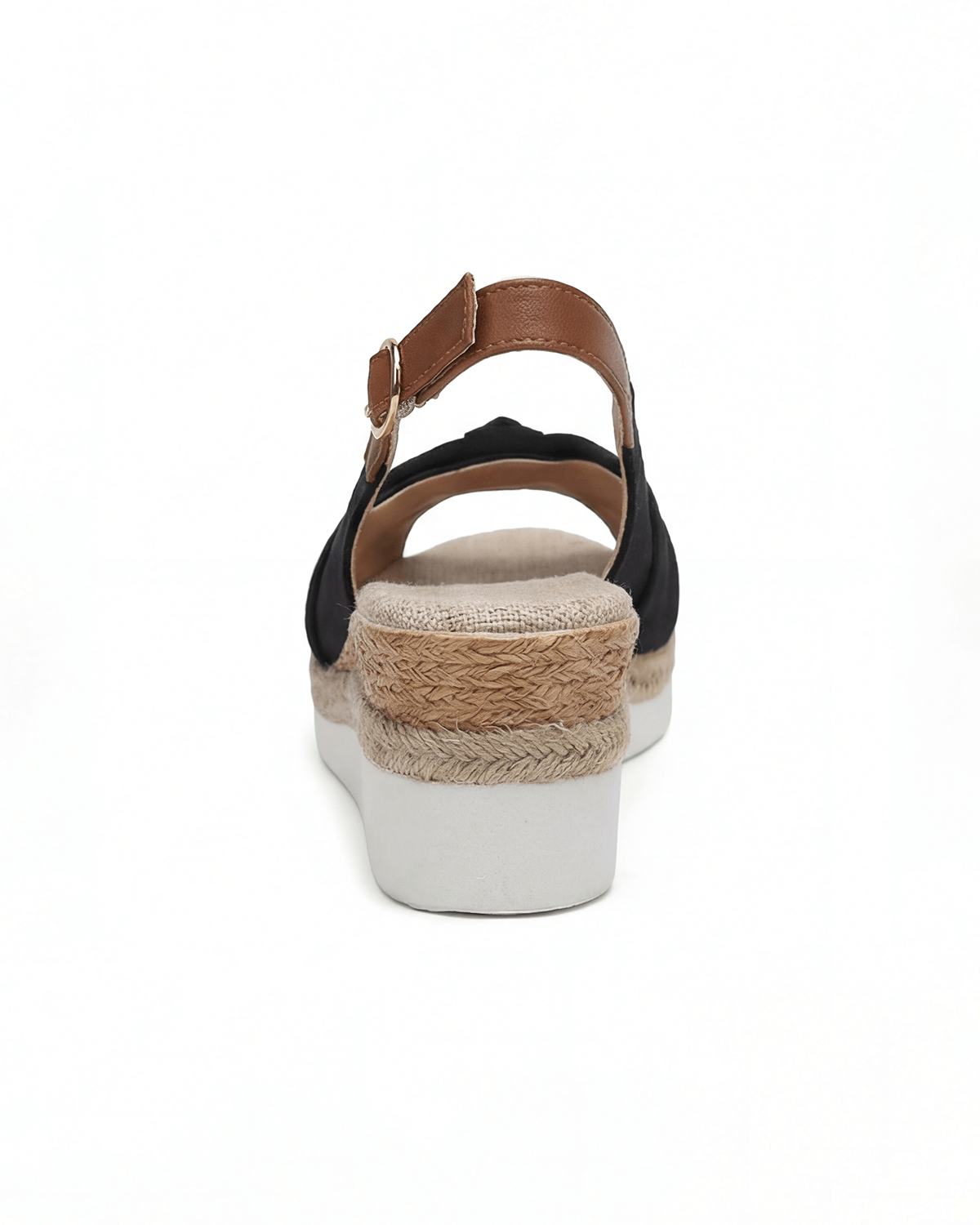 Women’s Knotted Slingback Platform Wedge Sandals
