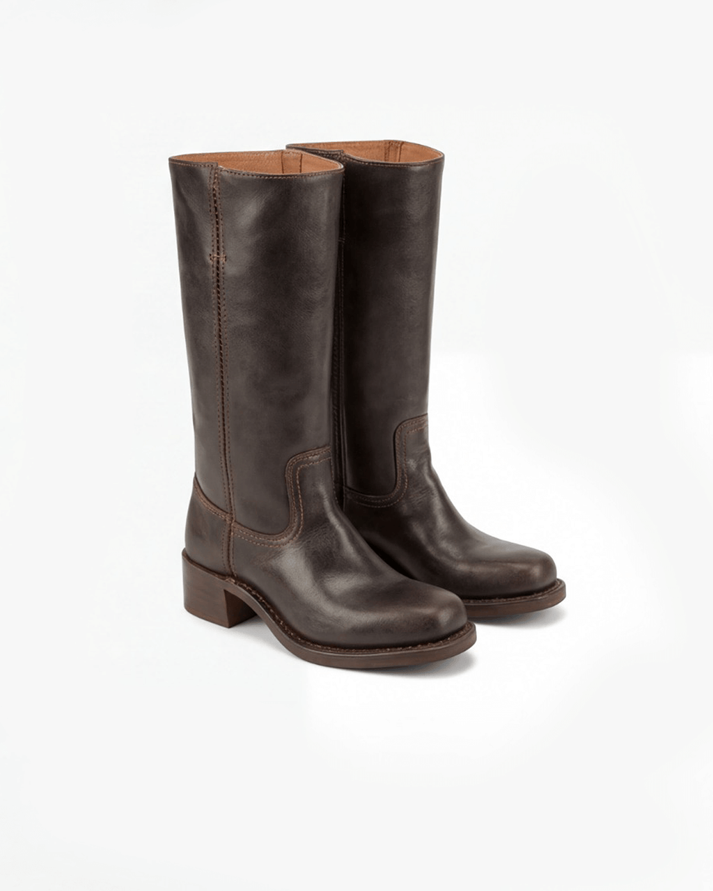 Women’s Knee-High Boots with Block Heel