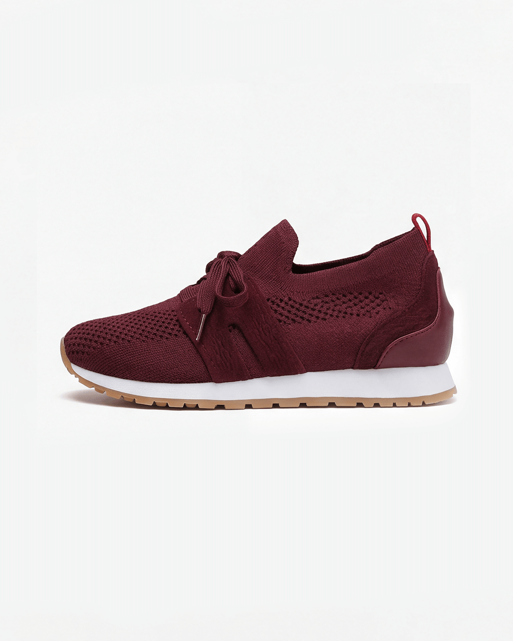 Women’s Knit Lace-Up Casual Sneakers