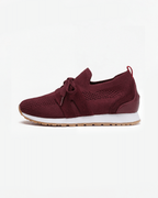 Women’s Knit Lace-Up Casual Sneakers
