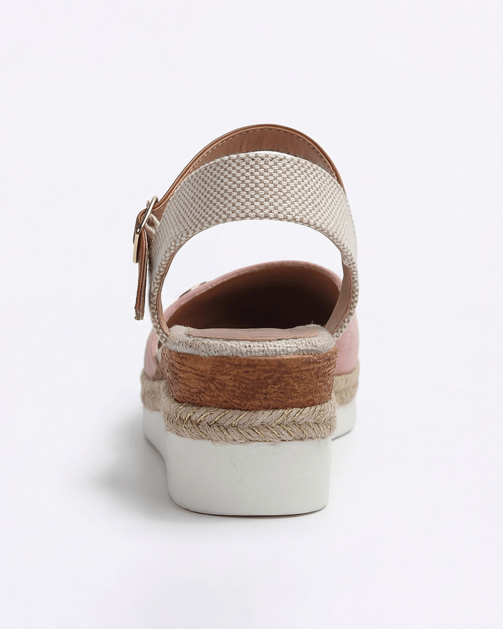 Women’s Closed-Toe Espadrille Slingback Platform Wedge Sandals