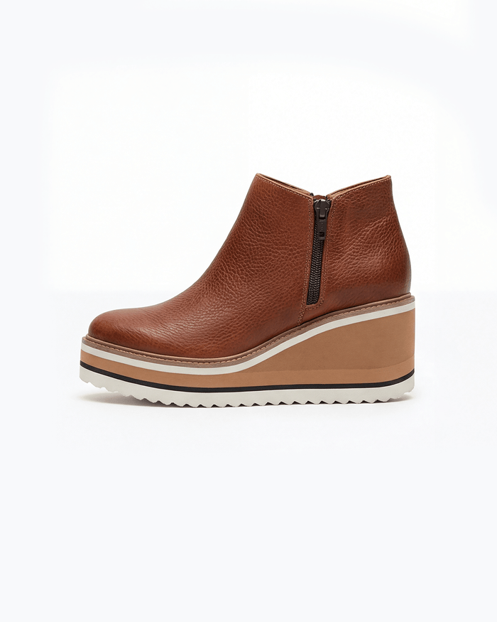 Women’s Side-Zip Platform Ankle Boots