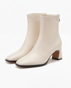 Women’s Square-Toe Block Heel Ankle Boots