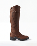 Women’s Waterproof Knee-High Buckle Boots with Lug Sole