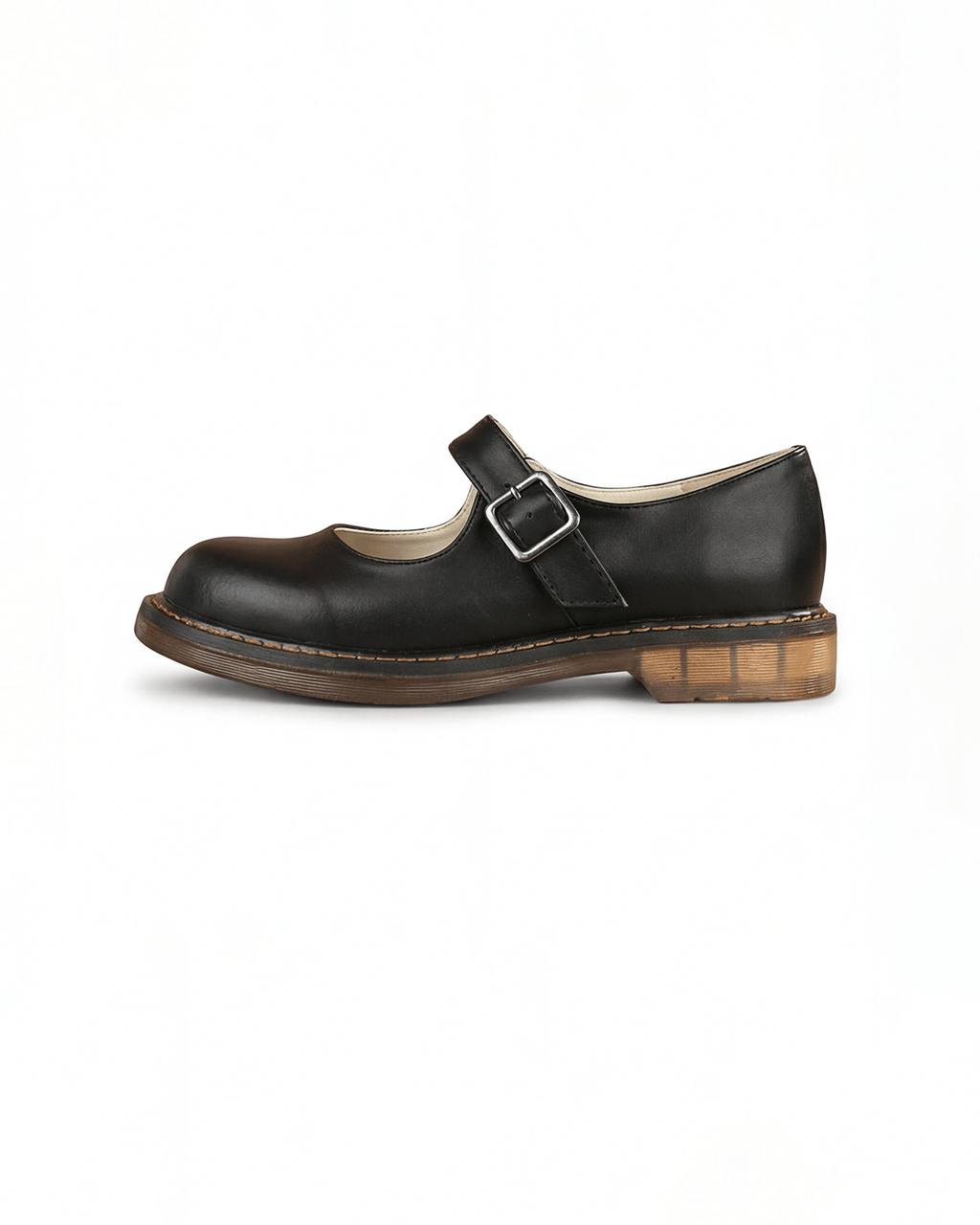 Women’s Mary Jane Flats with Buckle Strap