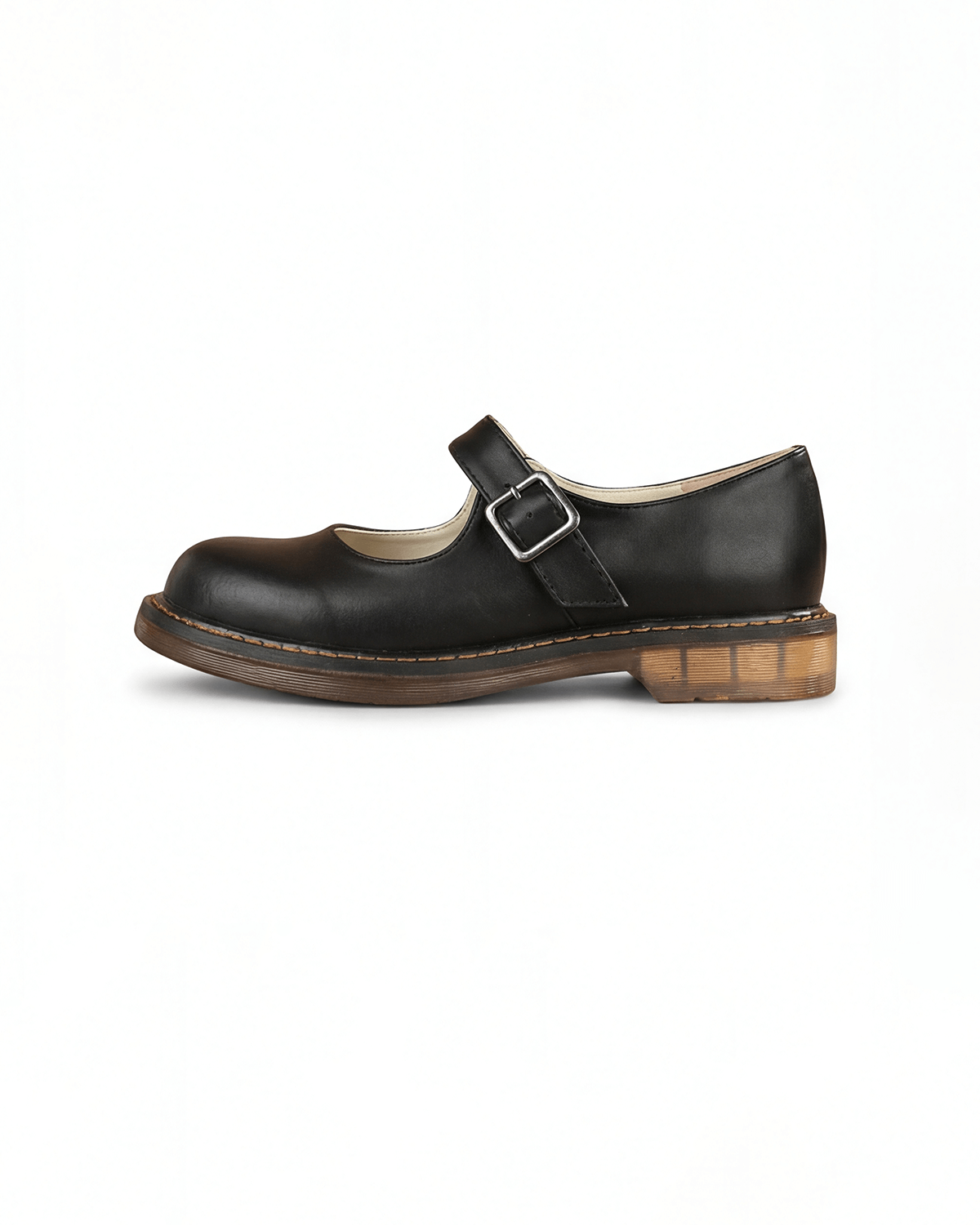 Women’s Mary Jane Flats with Buckle Strap