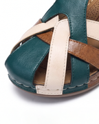 Women’s Colorblock Cutout Comfort Sandals