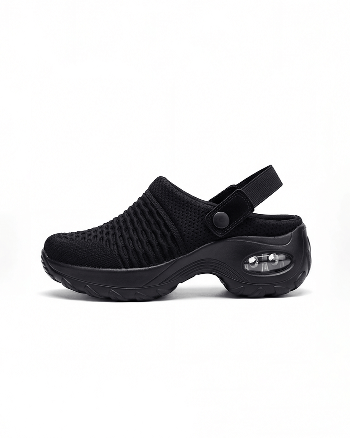 Women’s Mesh Slingback Thick Sole Walking Clogs
