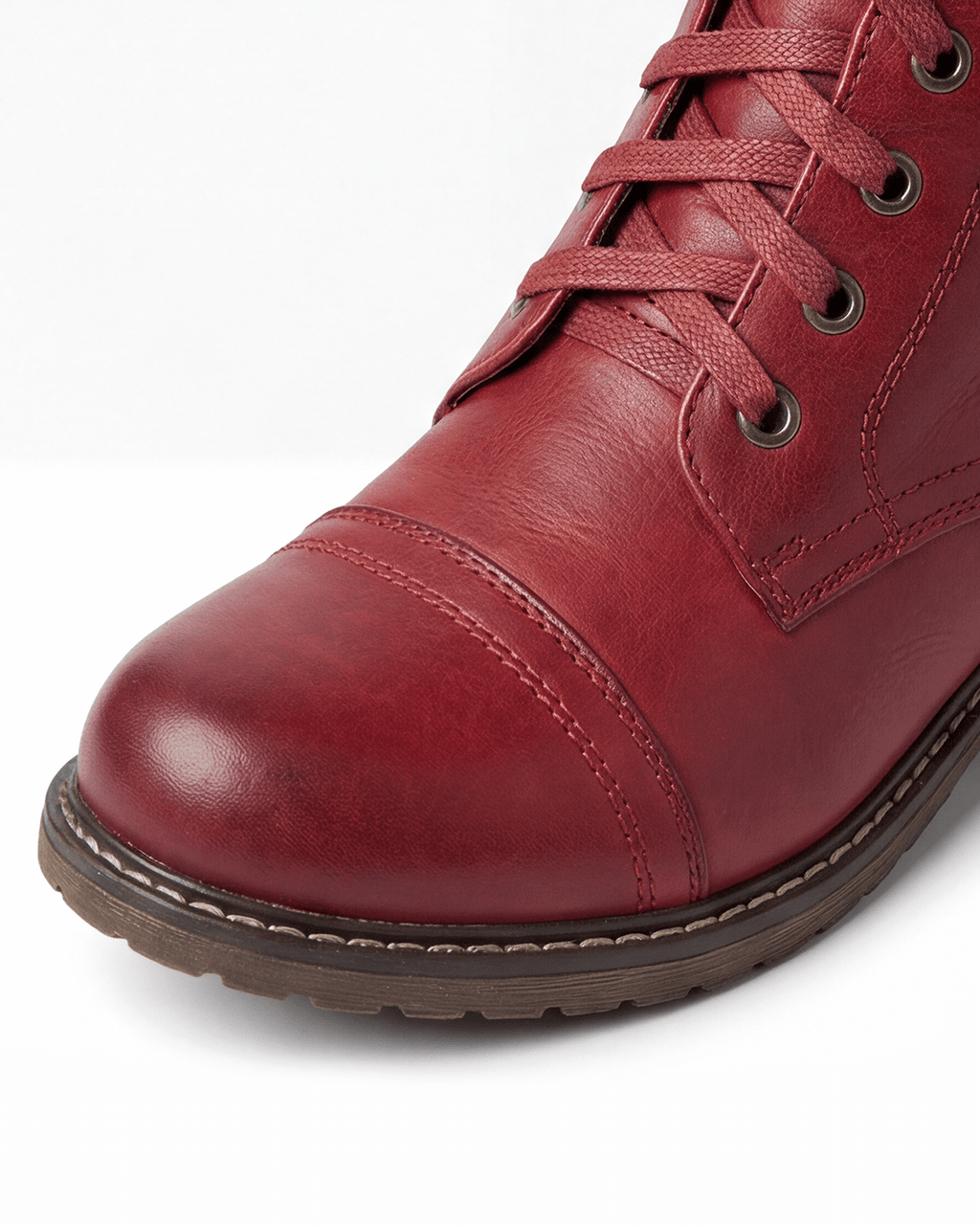 Women’s Lace-Up Knee-High Combat Boots