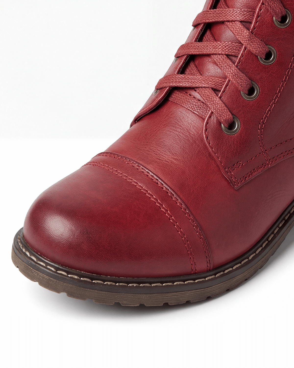 Women’s Lace-Up Knee-High Combat Boots