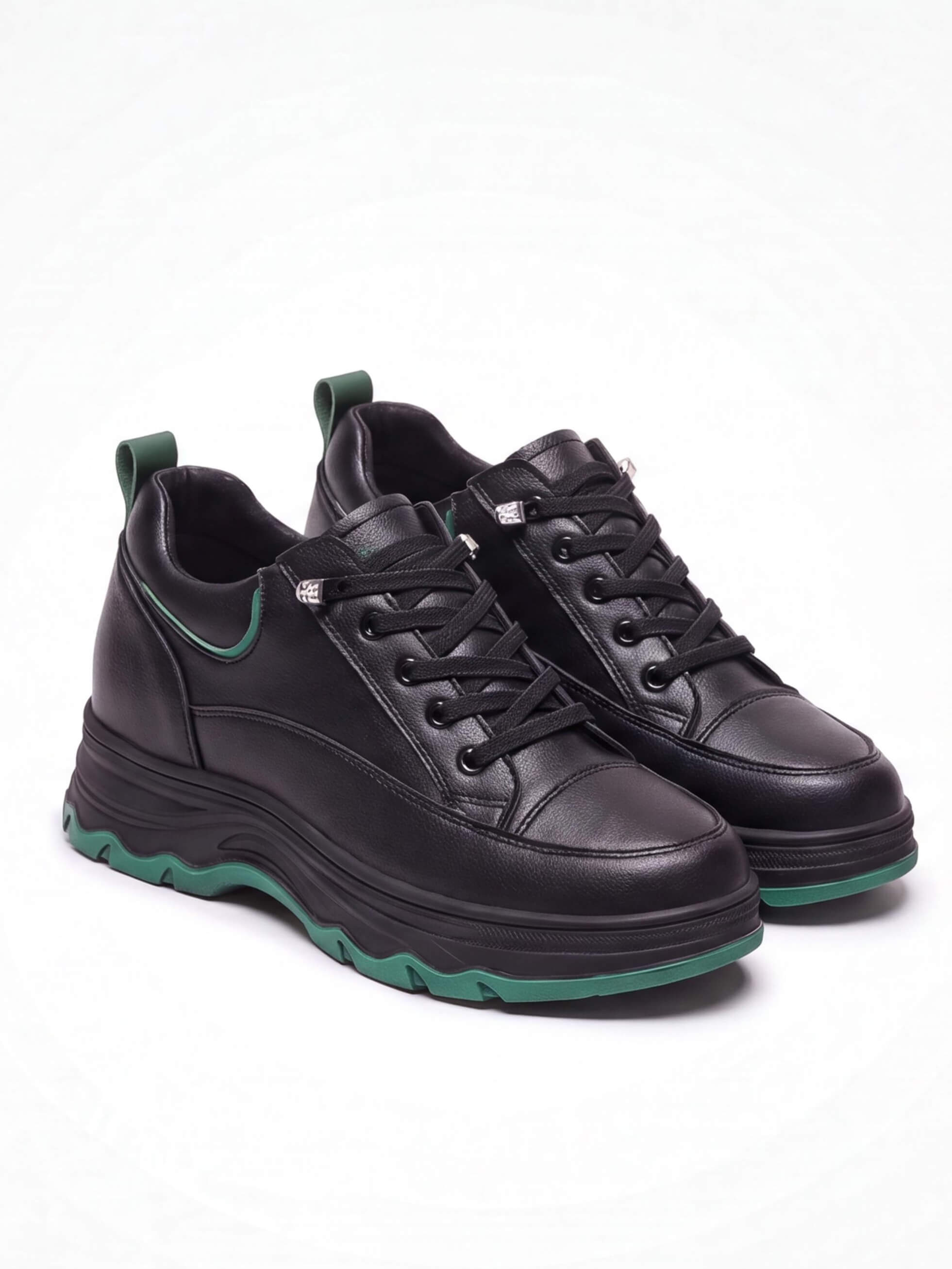 Women’s Sculpted-Sole Chunky Lace-Up Sneakers