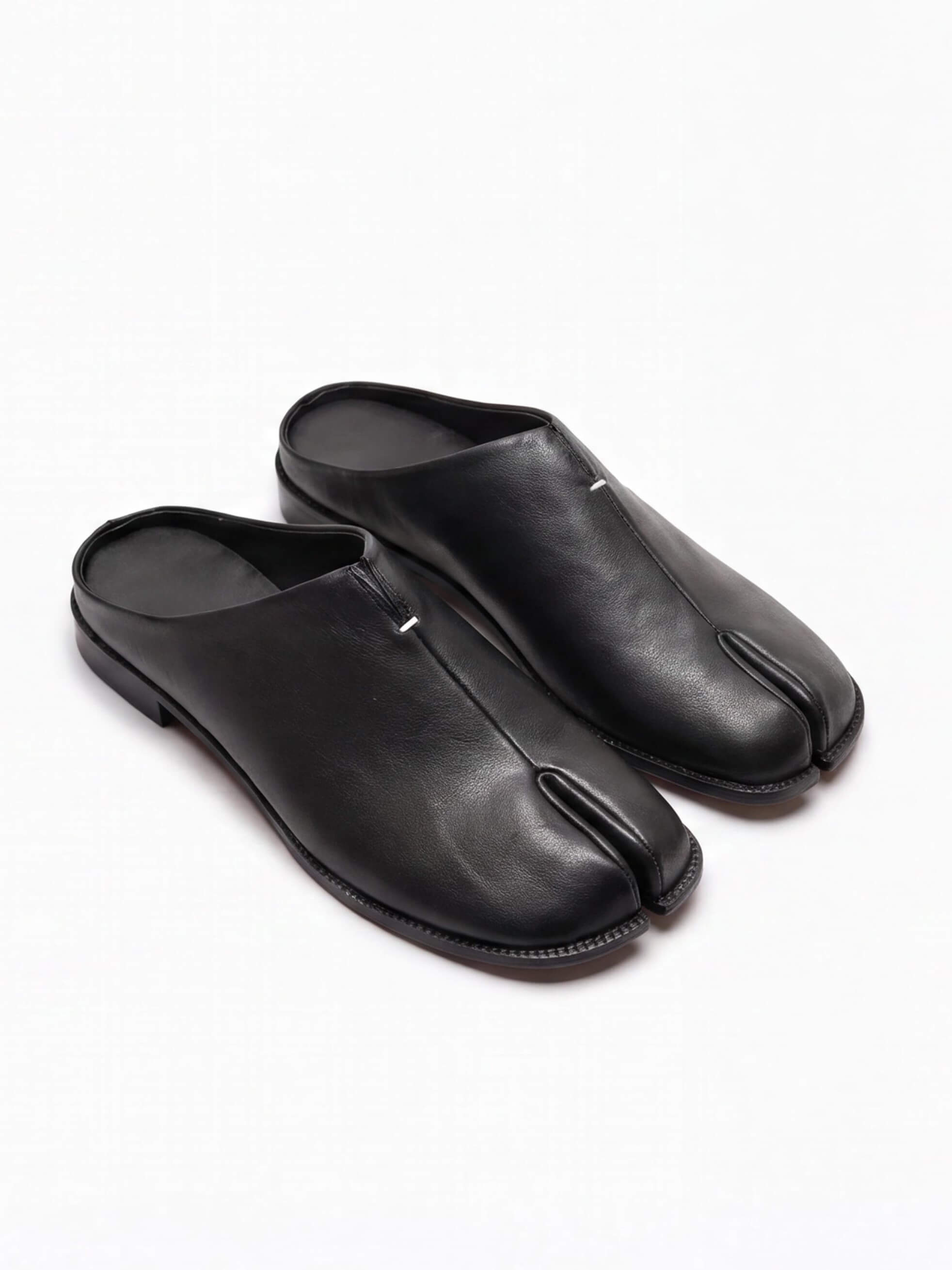 Women’s Split-Toe Flat Slip-On Mules