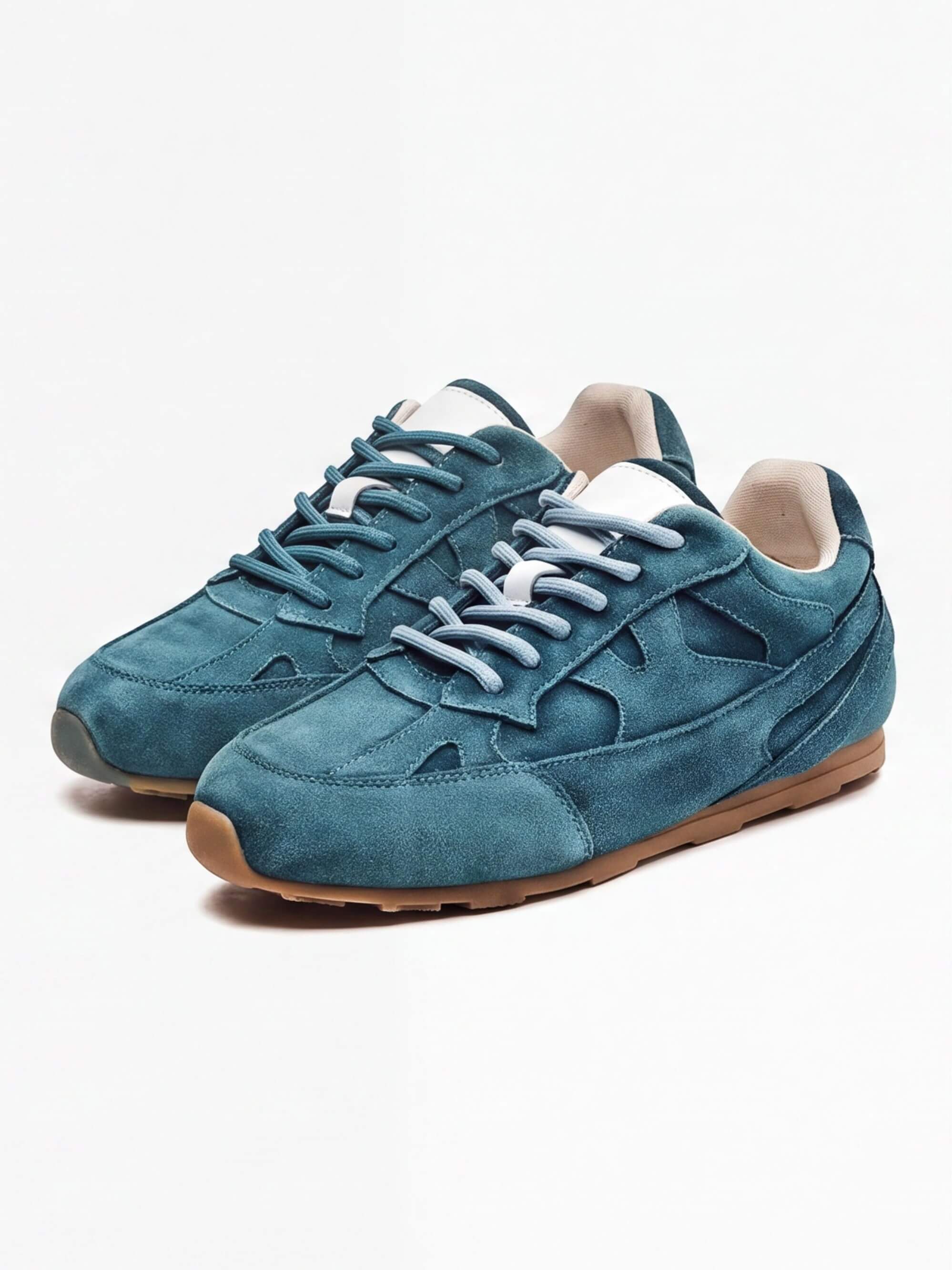 Women’s Retro Suede-Look Low-Top Sneakers