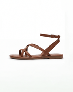 Women’s Crisscross Ankle-Strap Flat Sandals