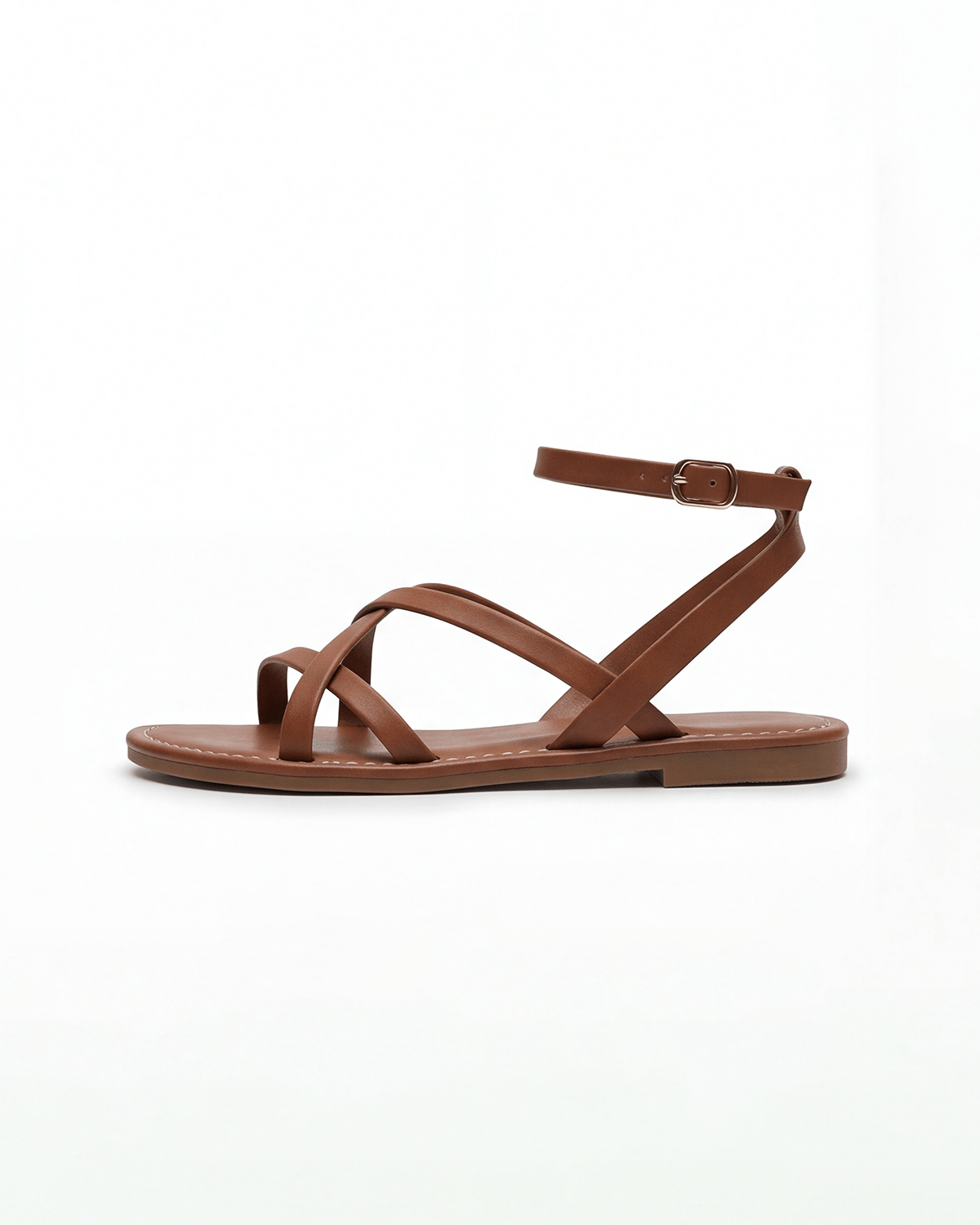 Women’s Crisscross Ankle-Strap Flat Sandals