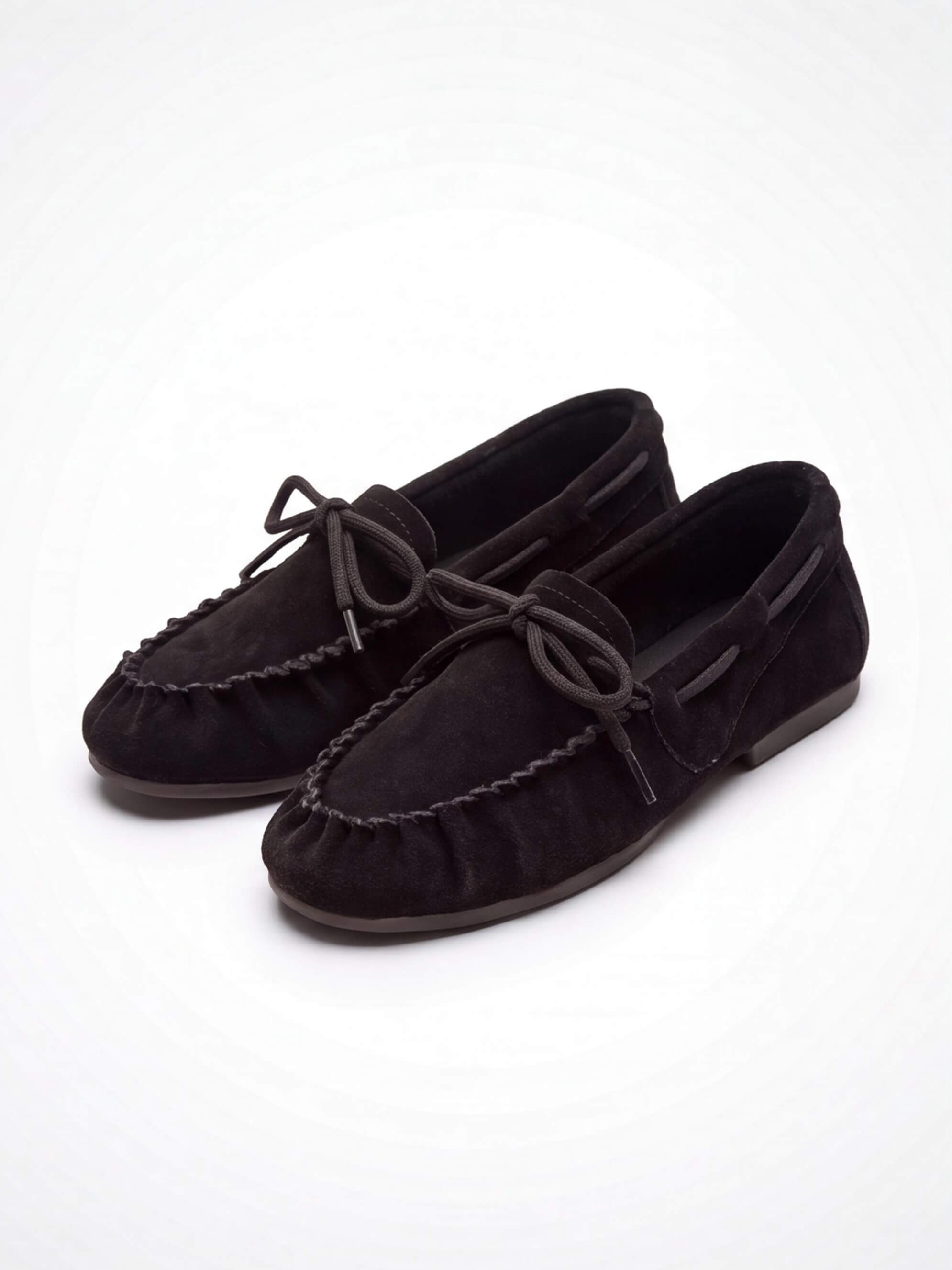Women’s Bow-Detail Moccasin Loafers