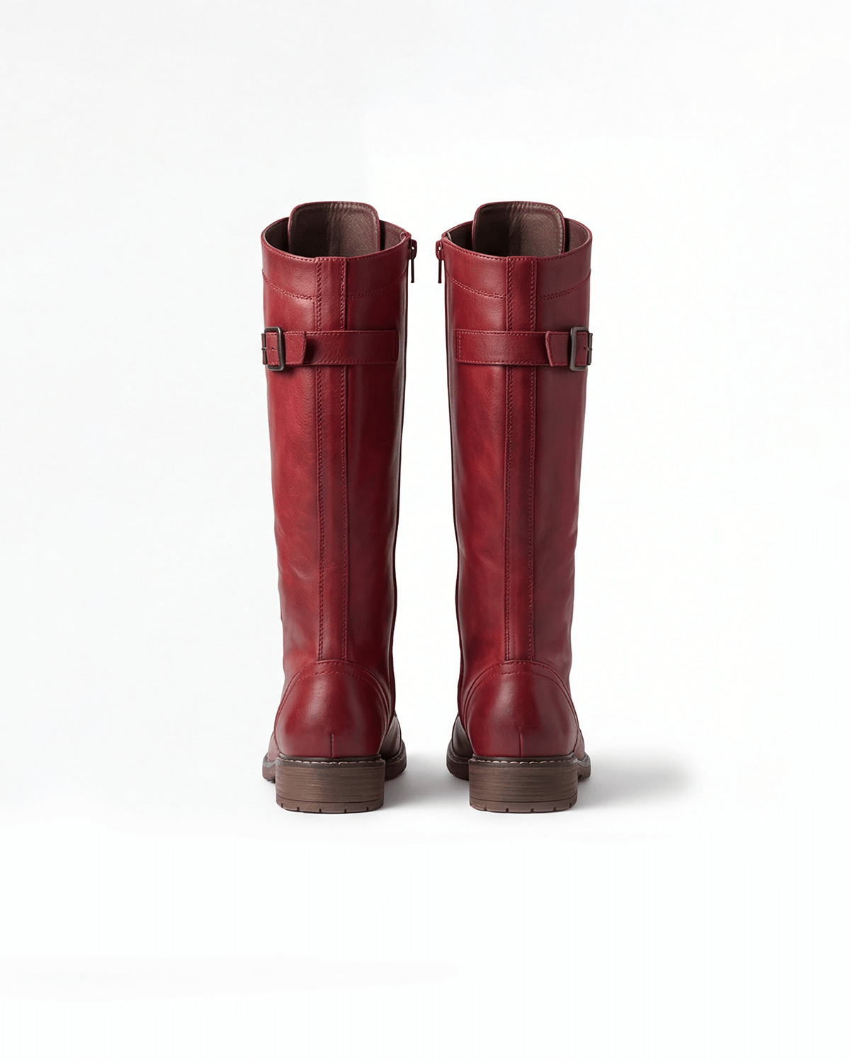 Women’s Lace-Up Knee-High Combat Boots