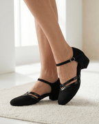Women’s Mary Jane Low Block Heel Pumps