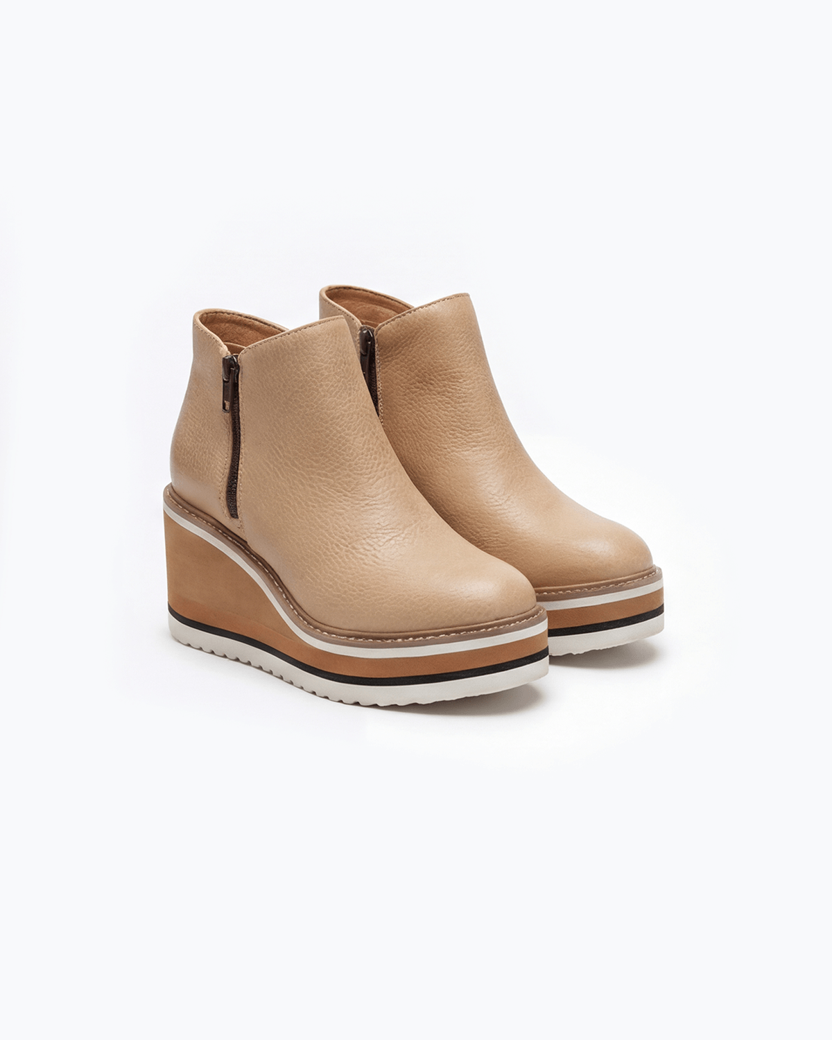 Women’s Side-Zip Platform Ankle Boots