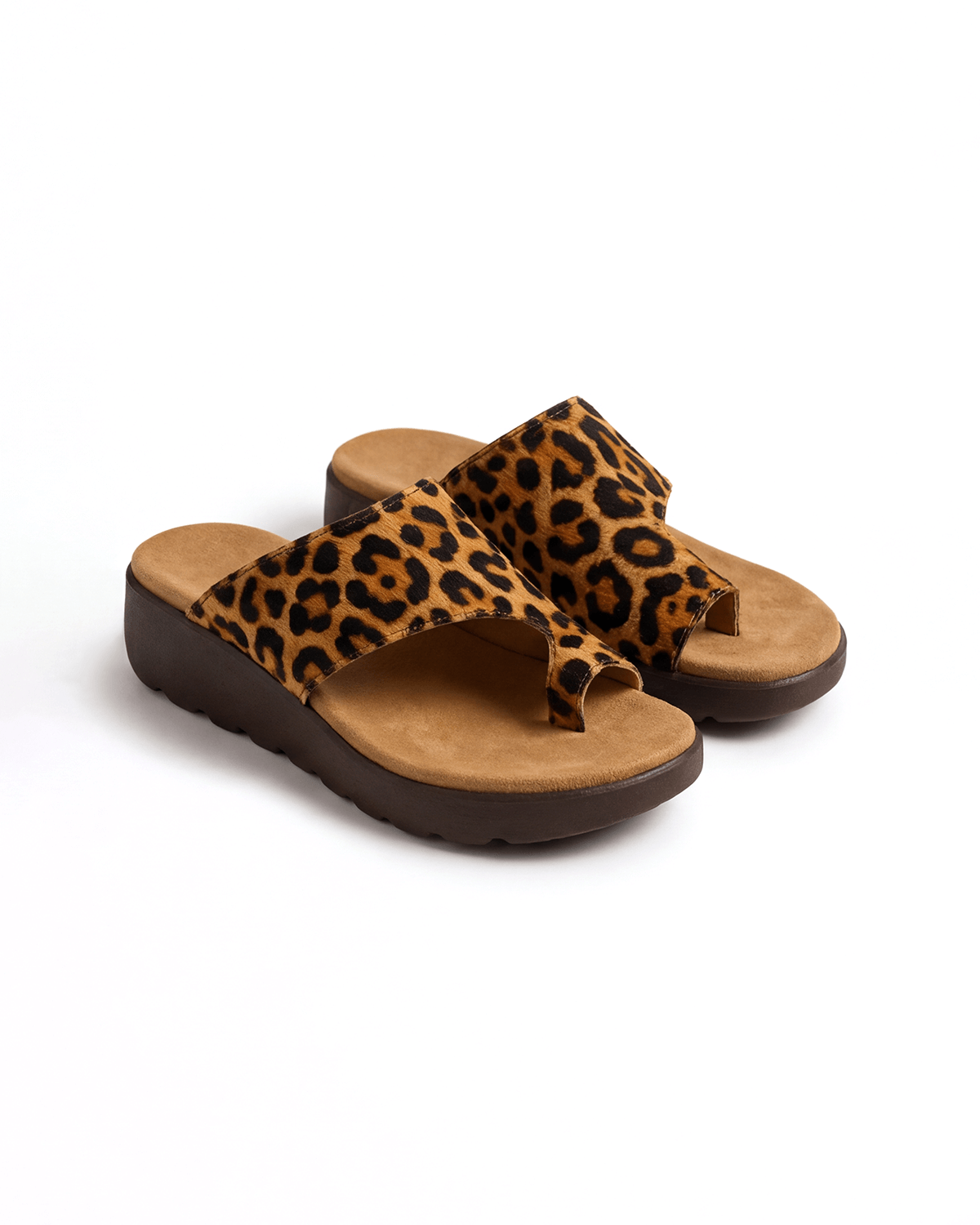 Women’s Toe-Loop Platform Slide Sandals