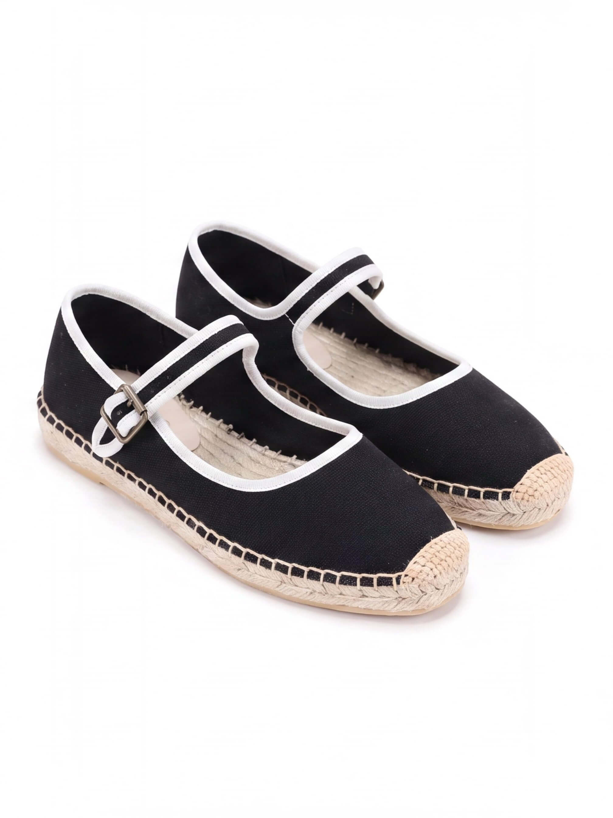 Women’s Espadrille-Inspired Mary Jane Flats