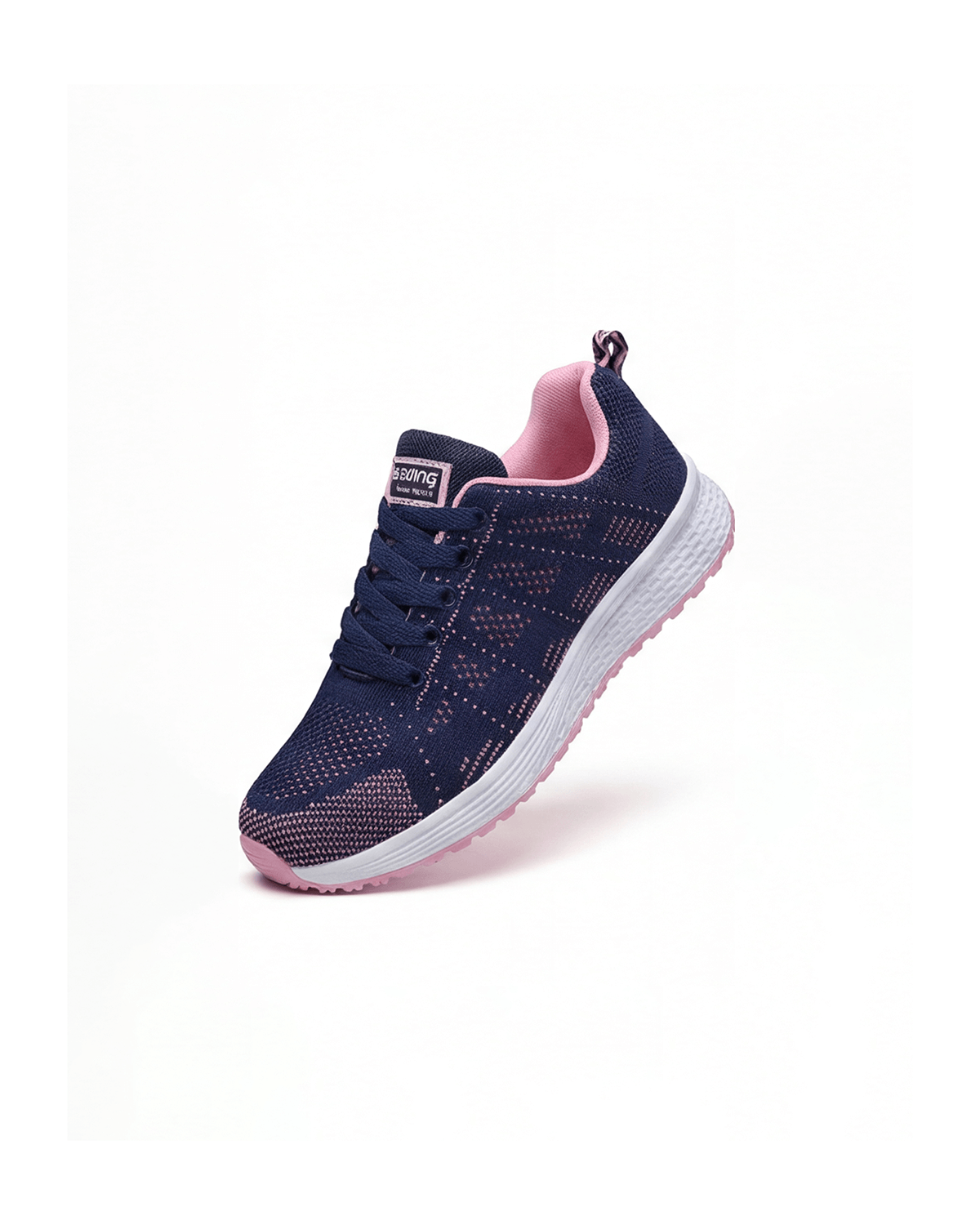 Women’s Knit Lace-Up Running Sneakers