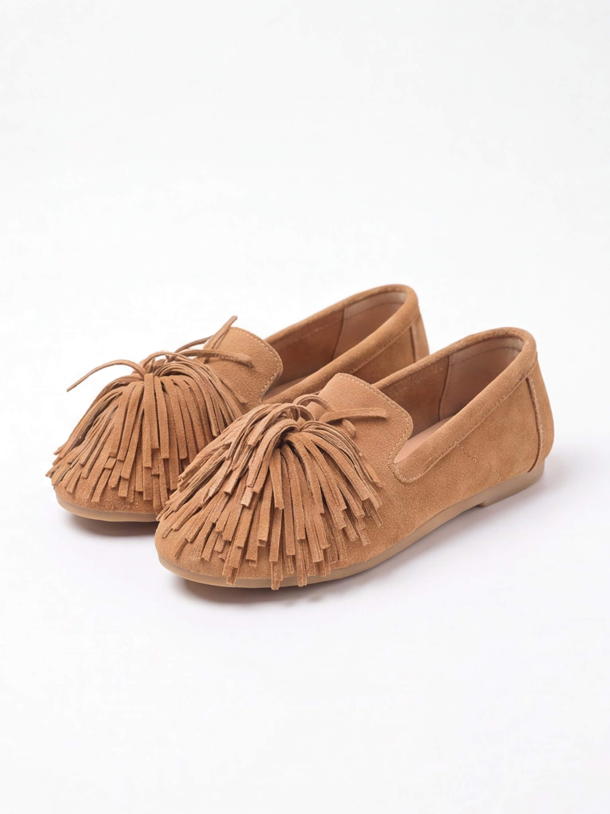 Women’s Fringe-Tassel Moccasin Loafers