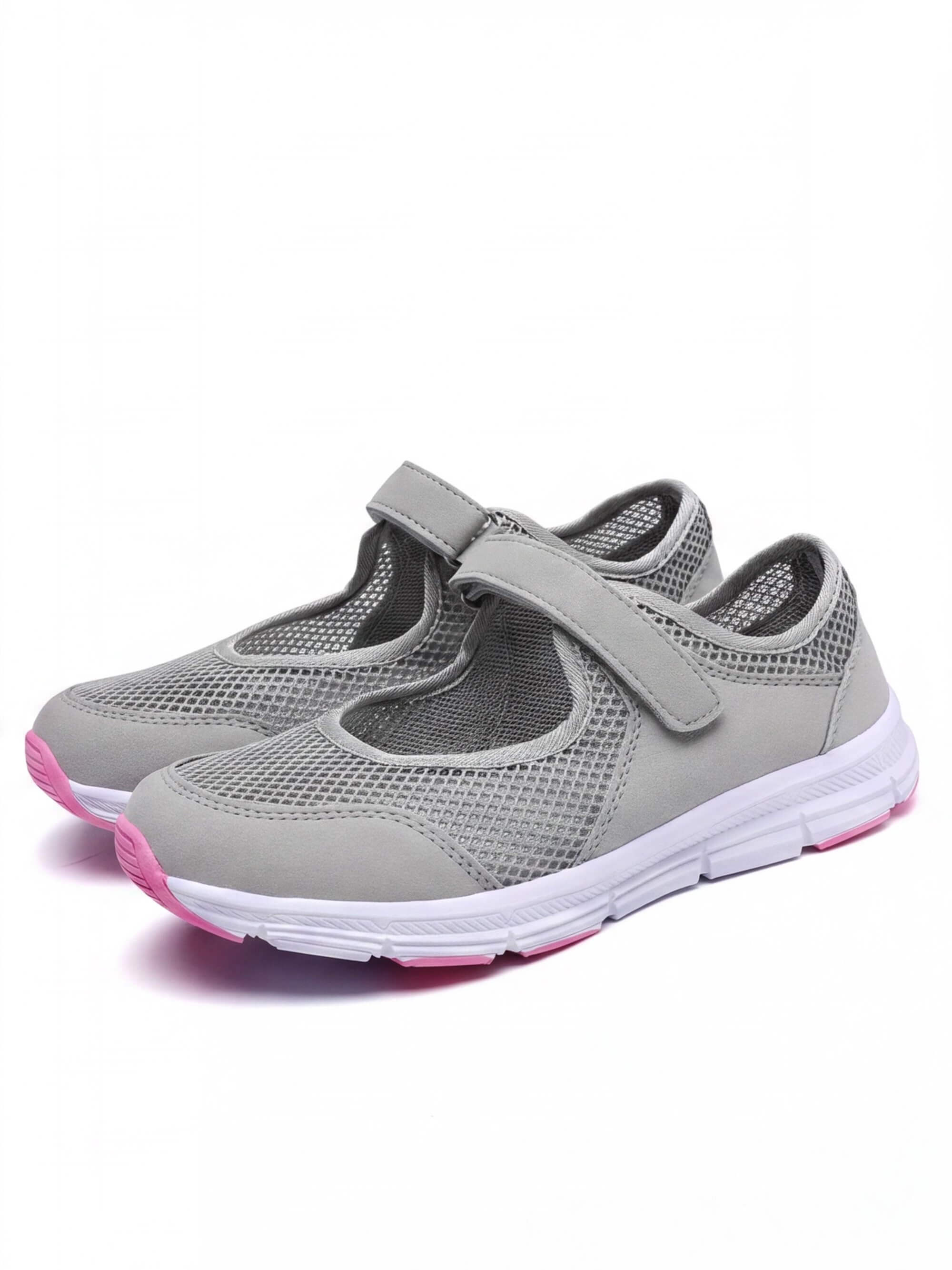 Women’s Mesh Mary Jane Strap Sneakers