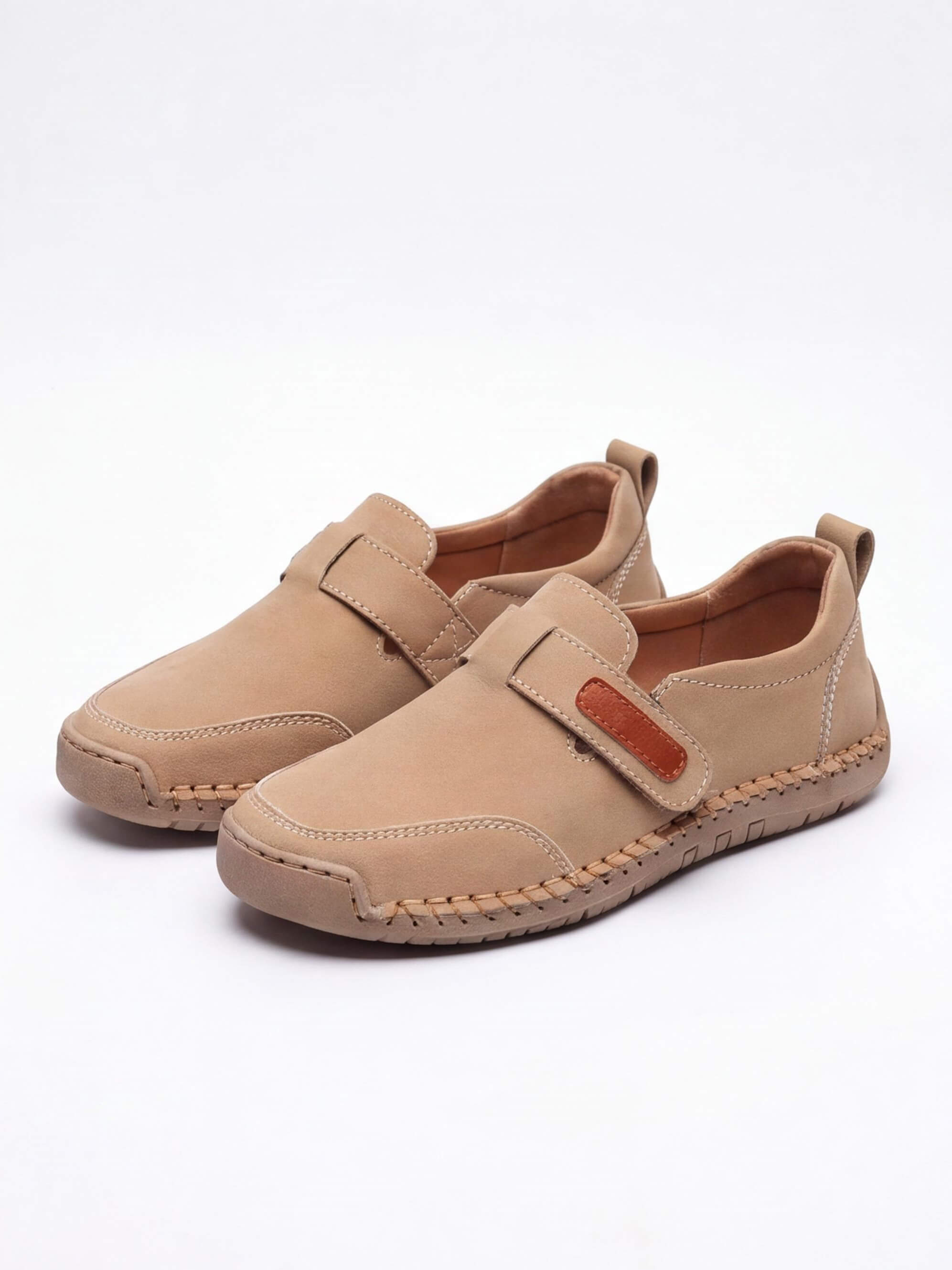 Women’s Stitched Moccasin-Style Loafers