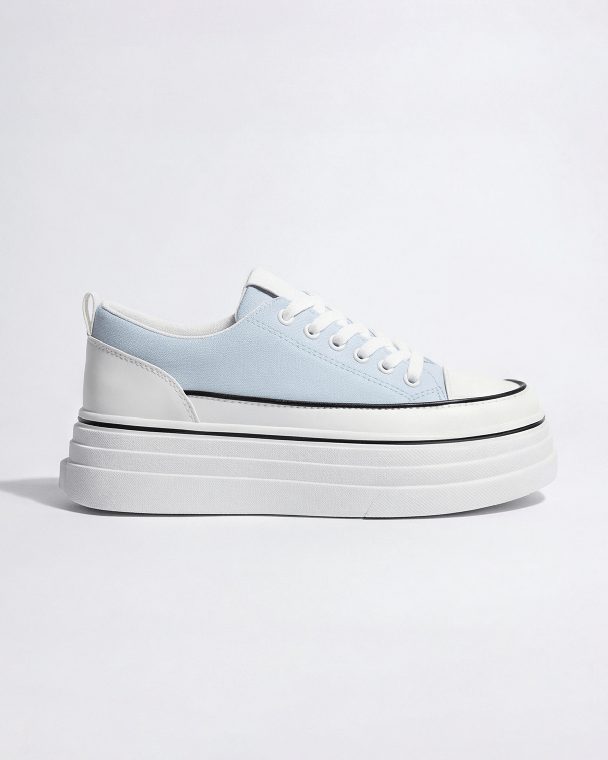 Women’s Platform Low-Top Lace-Up Sneakers
