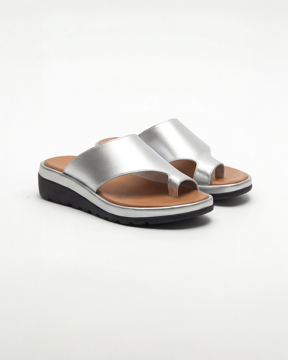 Women’s Toe-Loop Platform Slide Sandals