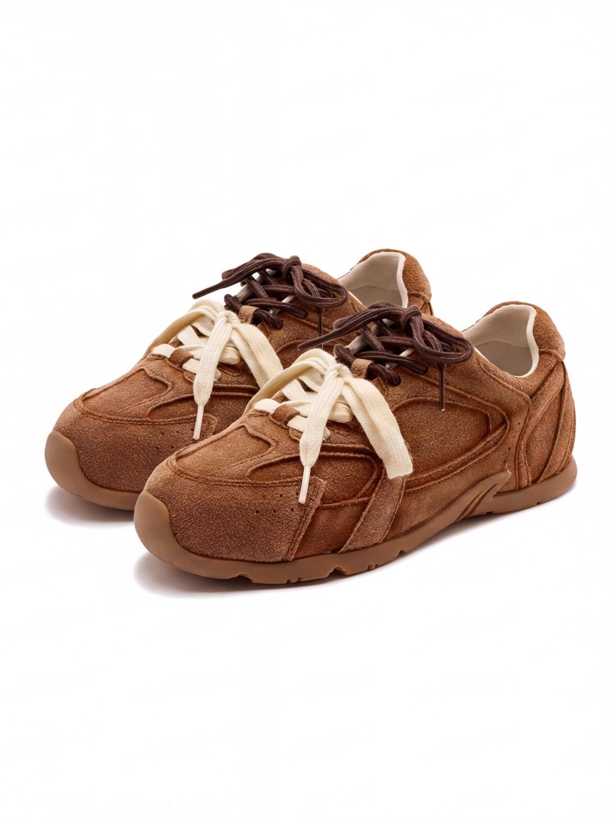 Women’s Retro Lace-Up Low-Top Fashion Sneakers