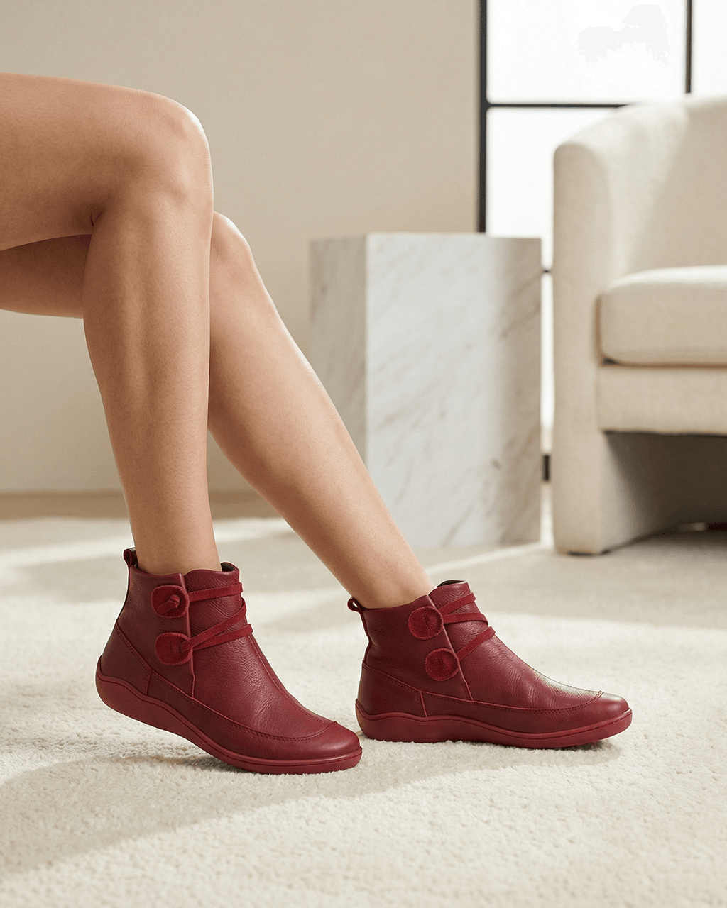 Women’s Adjustable Strap Comfort Ankle Boots