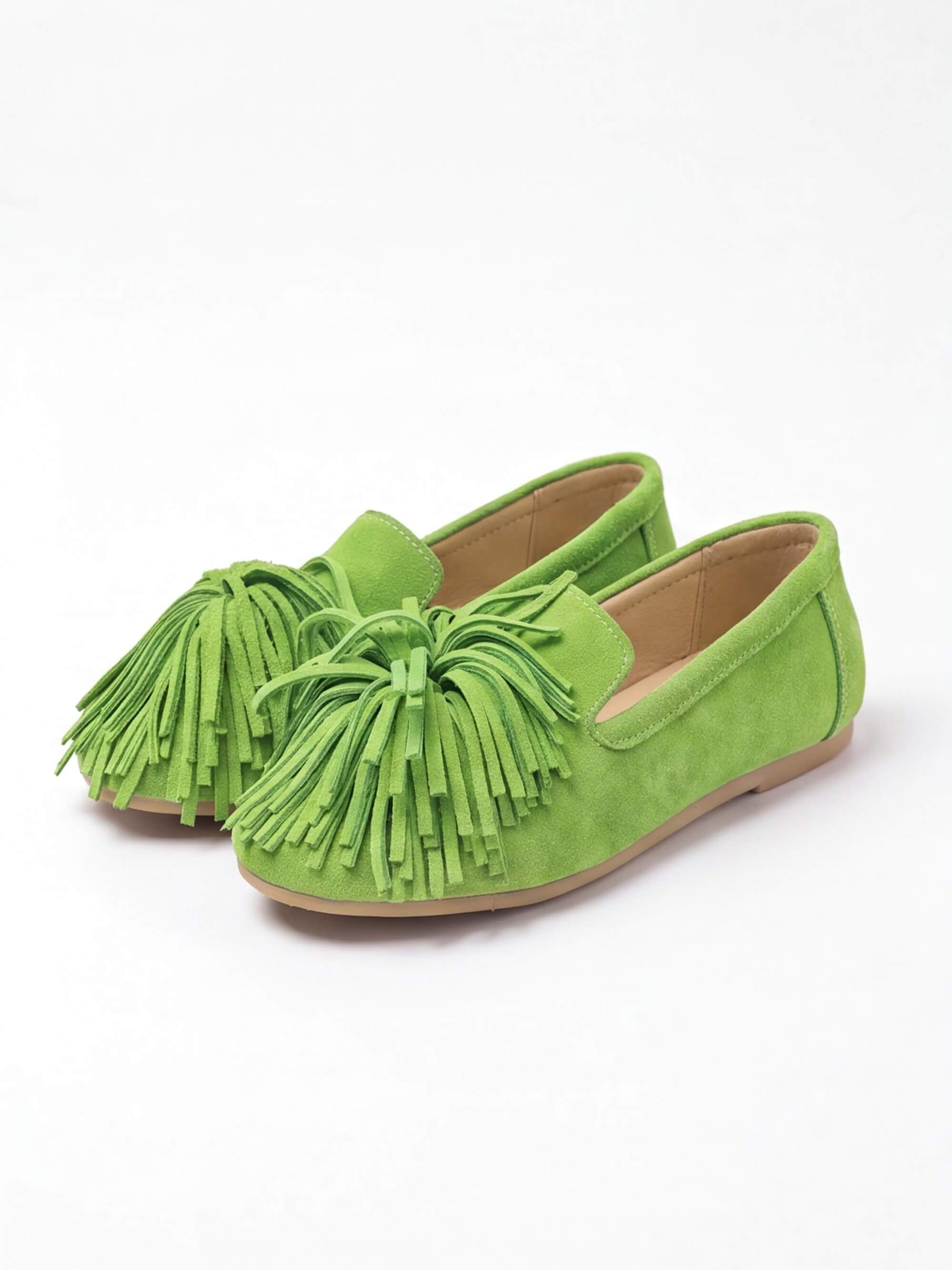 Women’s Fringe-Tassel Moccasin Loafers