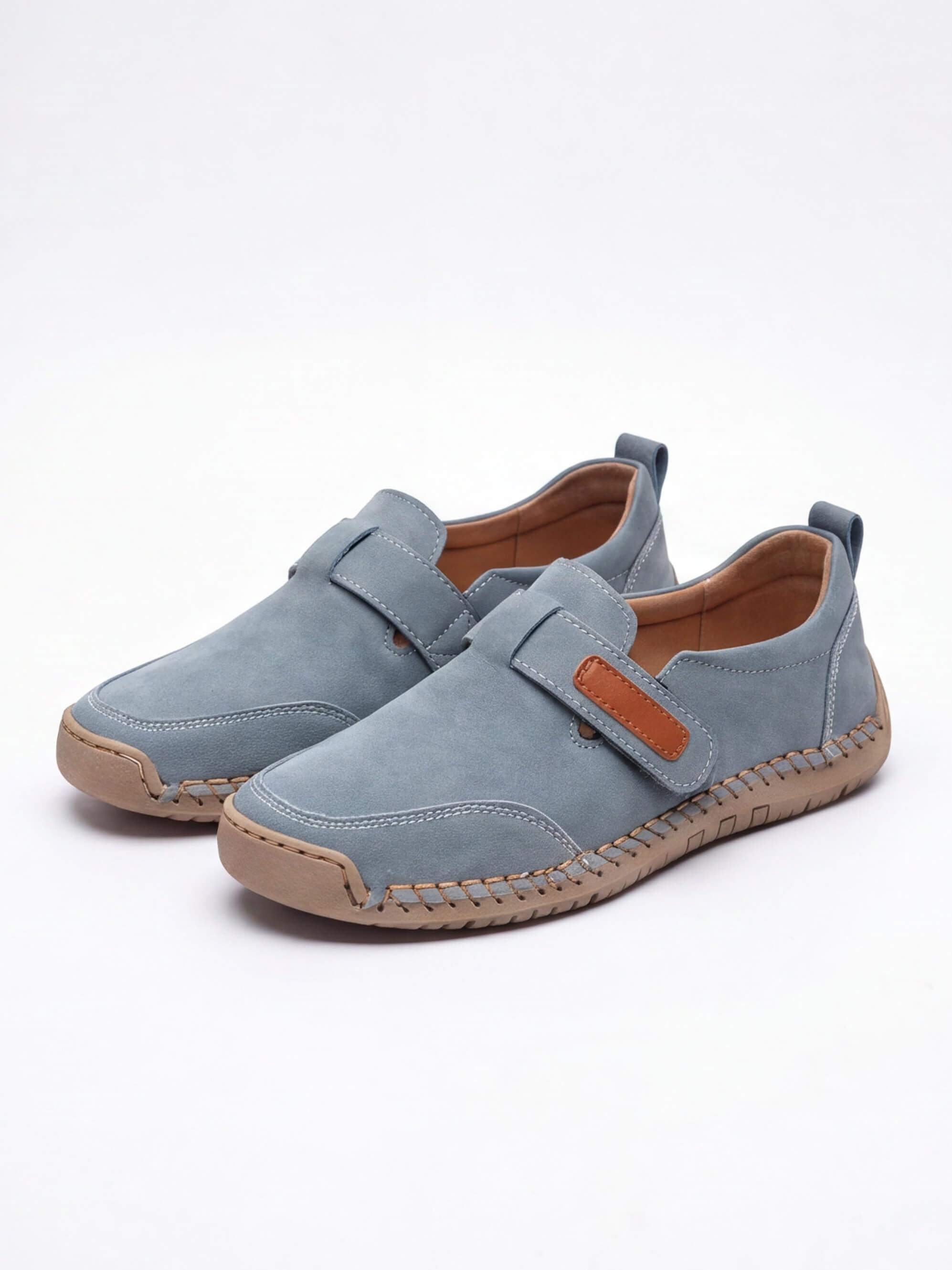 Women’s Stitched Moccasin-Style Loafers