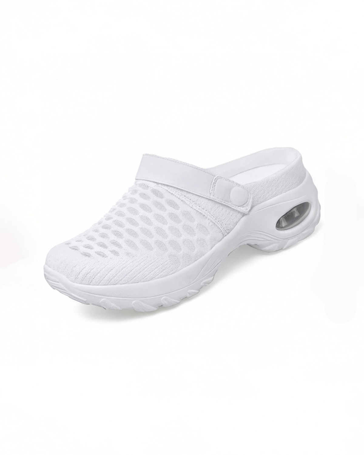 Women’s Mesh Clog Sneakers with Heel Strap