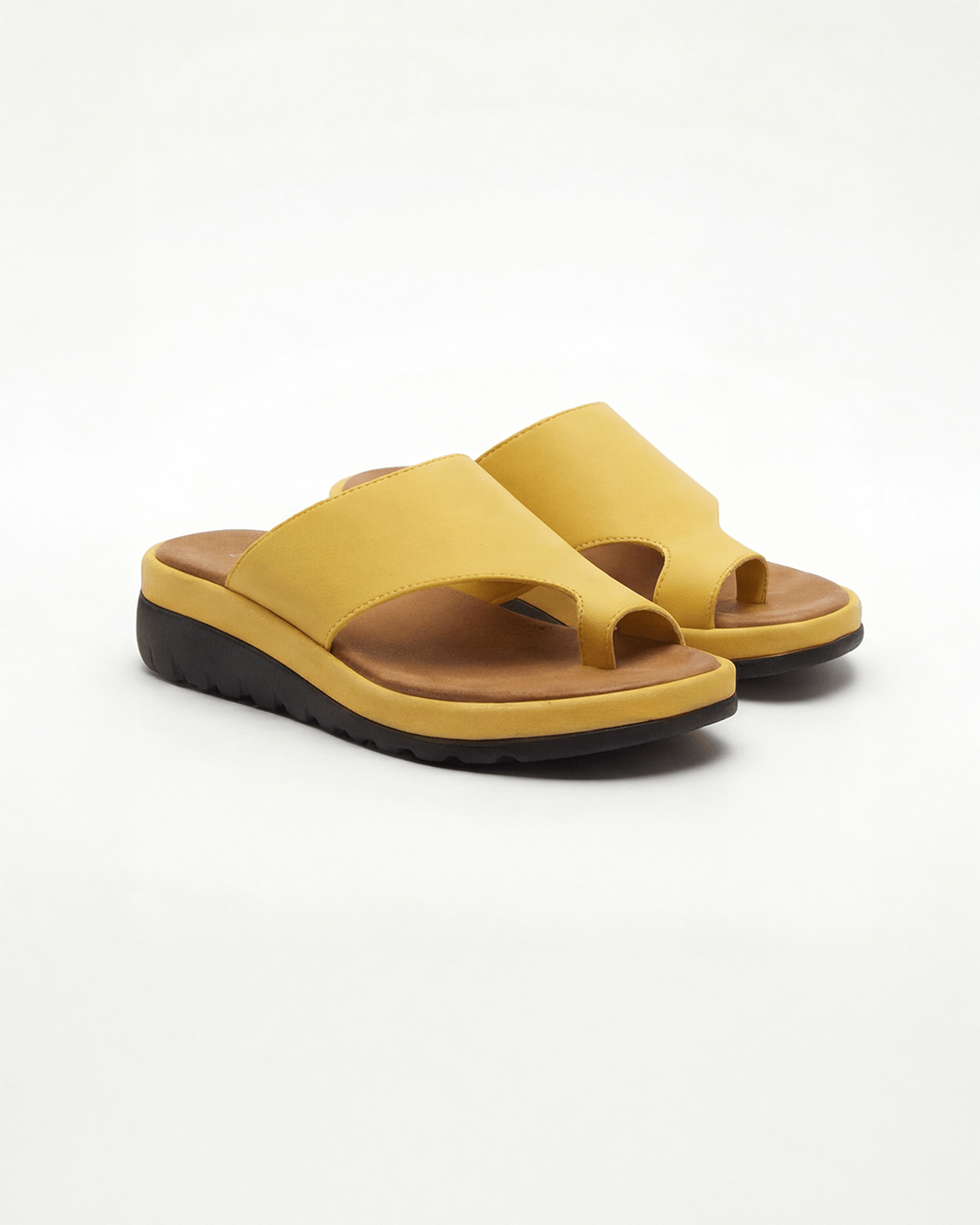 Women’s Toe-Loop Platform Slide Sandals